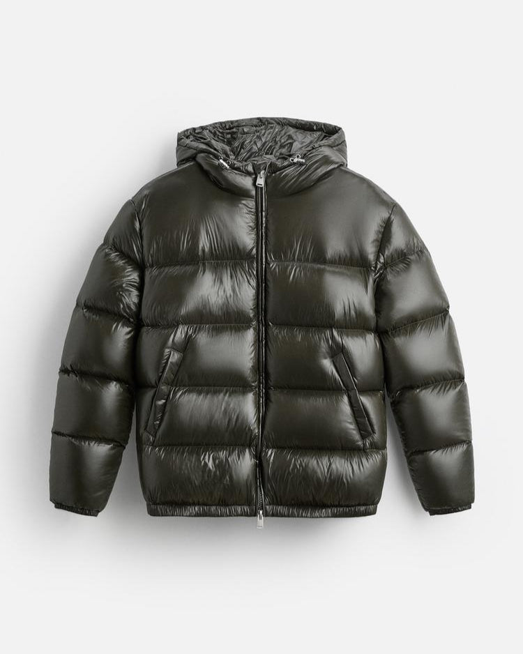 Claude - Zateplená unisex bunda, barva: zelená