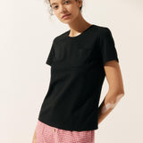 Stretch-Knit Bamboo Classic Basic Tee BELLE