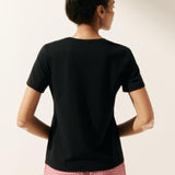 Stretch-Knit Bamboo Classic Basic Tee BELLE