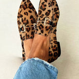 Rieke – Elegantní loafers s leopardím vzorem