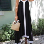 Verena – Midi šaty s designem Colour-Block Lavechic Île