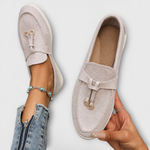 Josefine – Elegantní loafers, barva: béžová