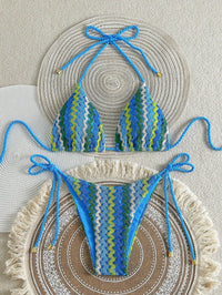 Grace - Horgolt hatású háromszög bikini