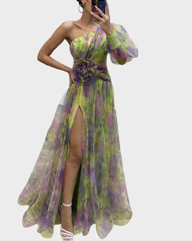 Nana - Elegantní dámské šaty, barva: šedá