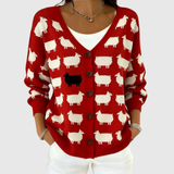 Elisabeth – Pohodlný pletený cardigan s knoflíky
