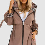 Valerie - Trenčkot, barva: taupe