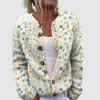 Josefína - Květovaný cardigan