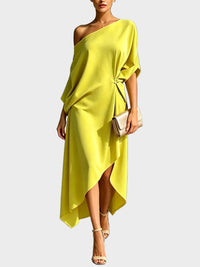 Camila – Elegáns aszimmetrikus ruha