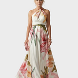 Emilia - Maxi šaty, barva: bílá