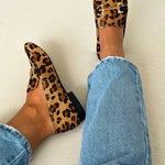 Rieke – Elegantní loafers s leopardím vzorem