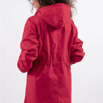 Lucie - Moderní nepromokavá oversize bunda