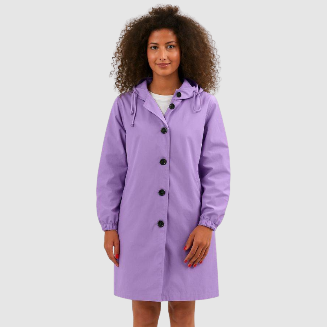 Lucie - Moderní nepromokavá oversize bunda