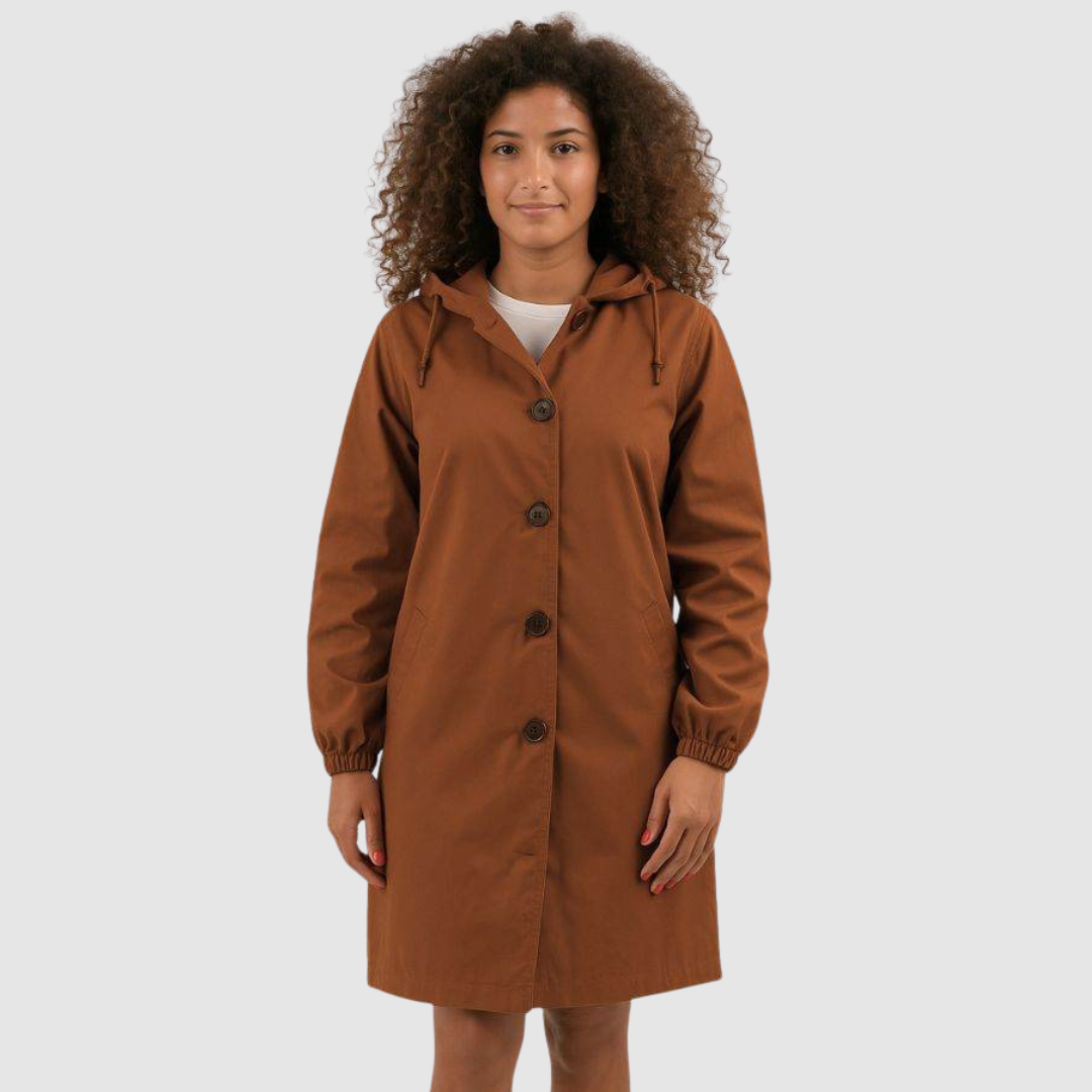 Lucie - Moderní nepromokavá oversize bunda