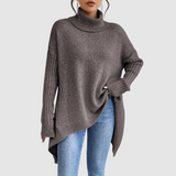 Barbora – Pohodlná a stylová mikina s kapucí, barva: hnědá