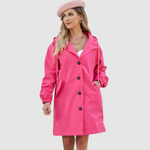 Lucie - Moderní nepromokavá oversize bunda