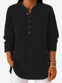 Harperly – Long Sleeve Solid Knit Sweater