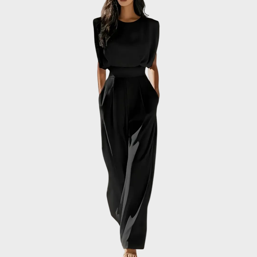 Sorella - Elegantní a bezstarostný set, barva: černá