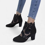 Kunigunde – Elegantní a prodyšné ortopedické boty na podpatku