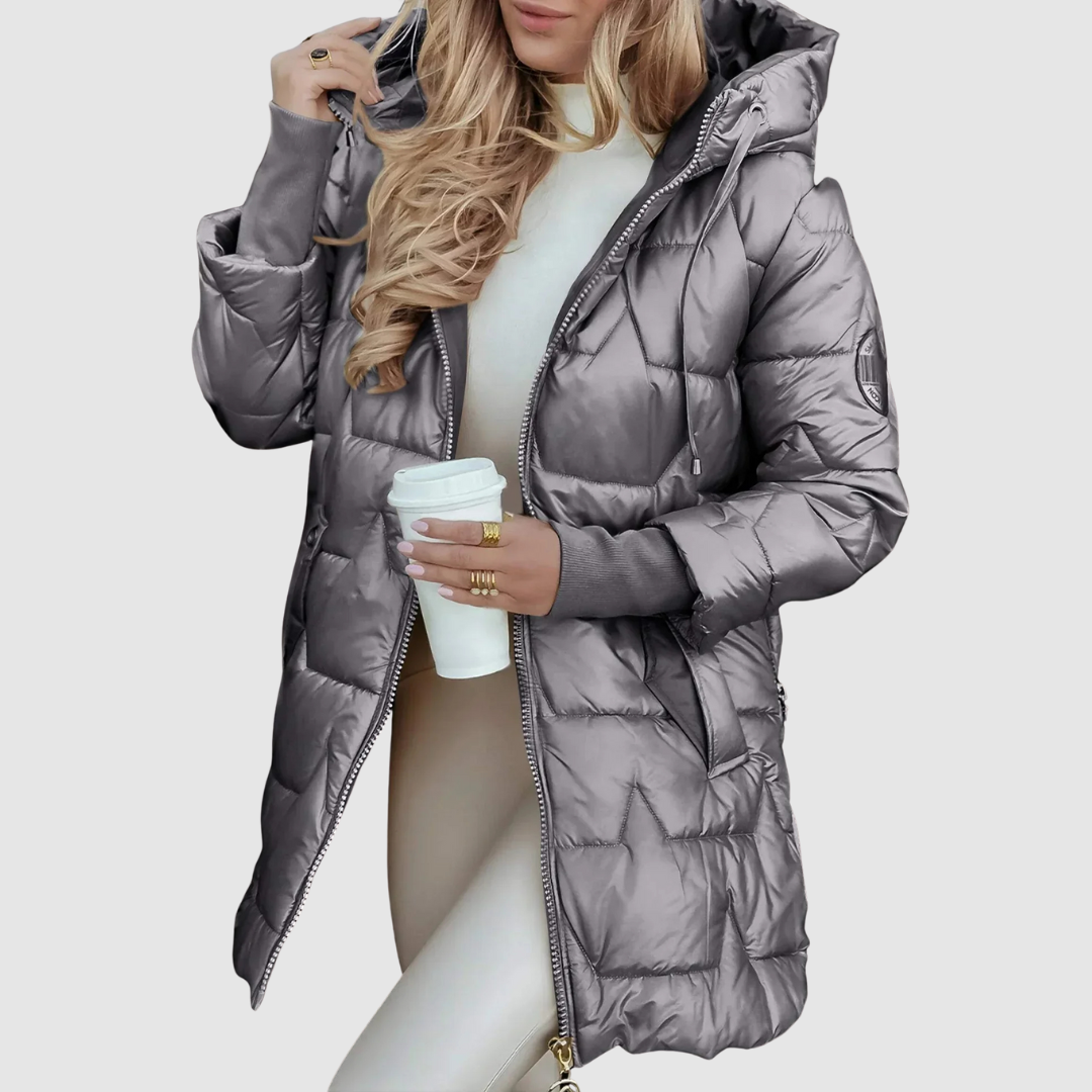 Rozálie – Elegantní a všestranná bunda, barva: šedá