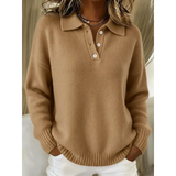 Marina | Soft Polo Sweater