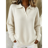 Marina | Soft Polo Sweater