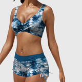 Viktoria – Elegantní bikiny, barva: modrá