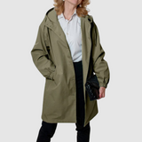 Magdaléna - Oversize mikina s kapucí, barva: khaki zelená