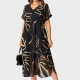 Lena – Elegáns tavaszi-nyári ruha