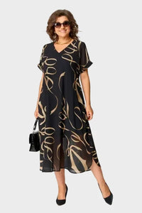 Lena – Elegáns tavaszi-nyári ruha