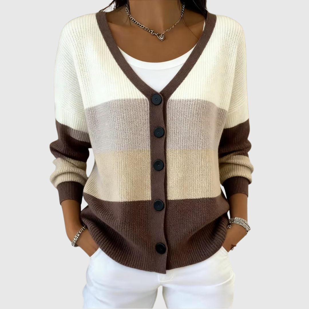 Johanna – Pohodlný pletený cardigan s knoflíky