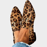 Rieke – Elegantní loafers s leopardím vzorem