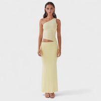 Seranella - Asymmetrical Maxi Dress