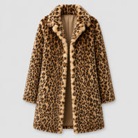 Amara - Nepromokavý kabát s leopardím vzorem