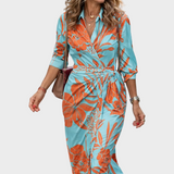 Lola – Maxi mintás ruha