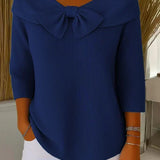Reka | Bow Detail Crew Neck Sweater
