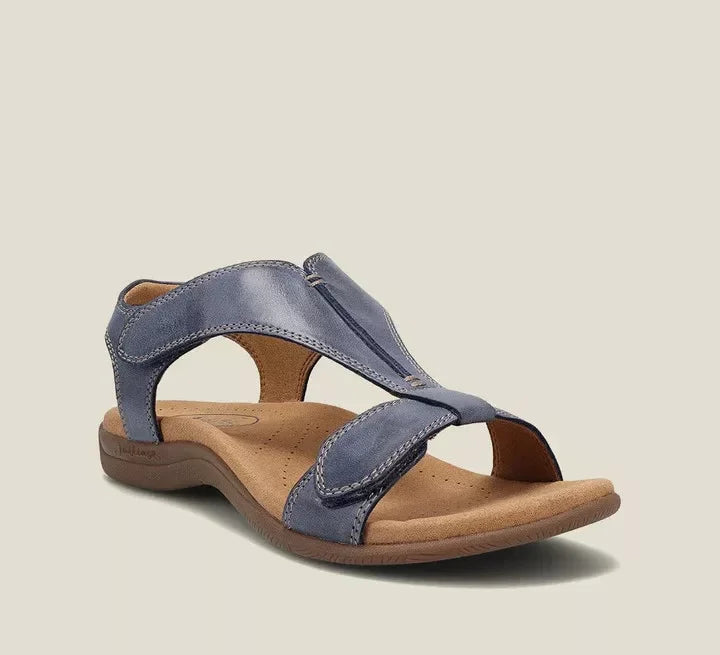 Rosina – Elegantní ortopedické sandály, barva: mořská modrá