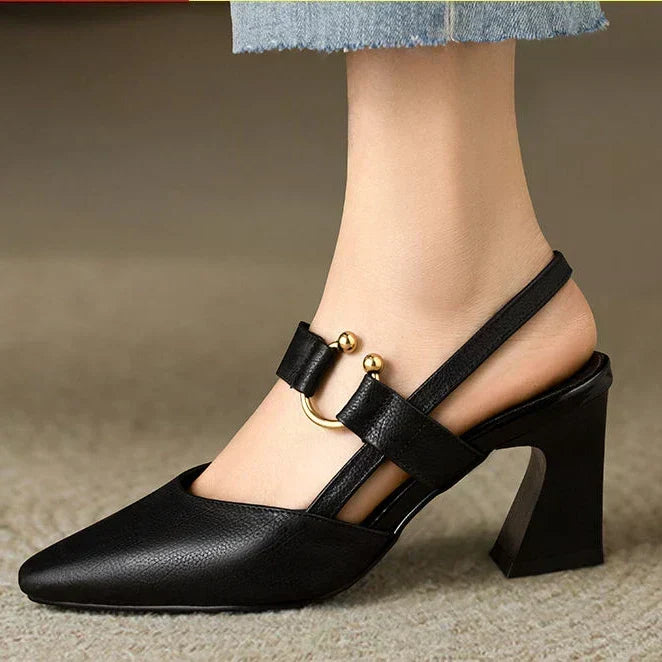 Sophie – Elegantní lodičky na podpatku, barva: černá