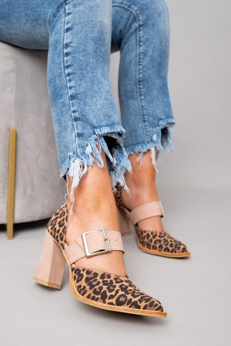Marita – Elegantní lodičky na podpatku, barva: khaki