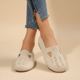 Eva-Jule – Ergonomické sandály, barva: béžová