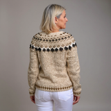Aubree - Vintage Izlandi Kardigán
