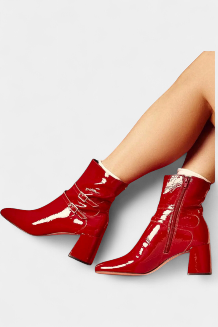 Vivi Red Platform - Boty