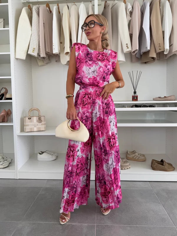Magdalena – Elegantní plisovaný komplet