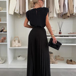 Magdalena – Elegantní plisovaný komplet