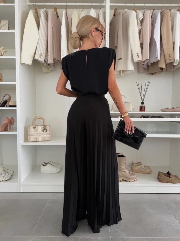 Magdalena – Elegantní plisovaný komplet