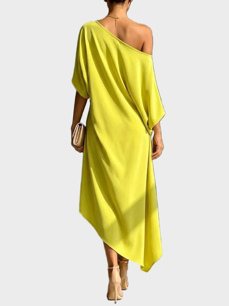 Kamila - Elegantní asymetrické šaty