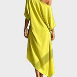 Kamila - Elegantní asymetrické šaty